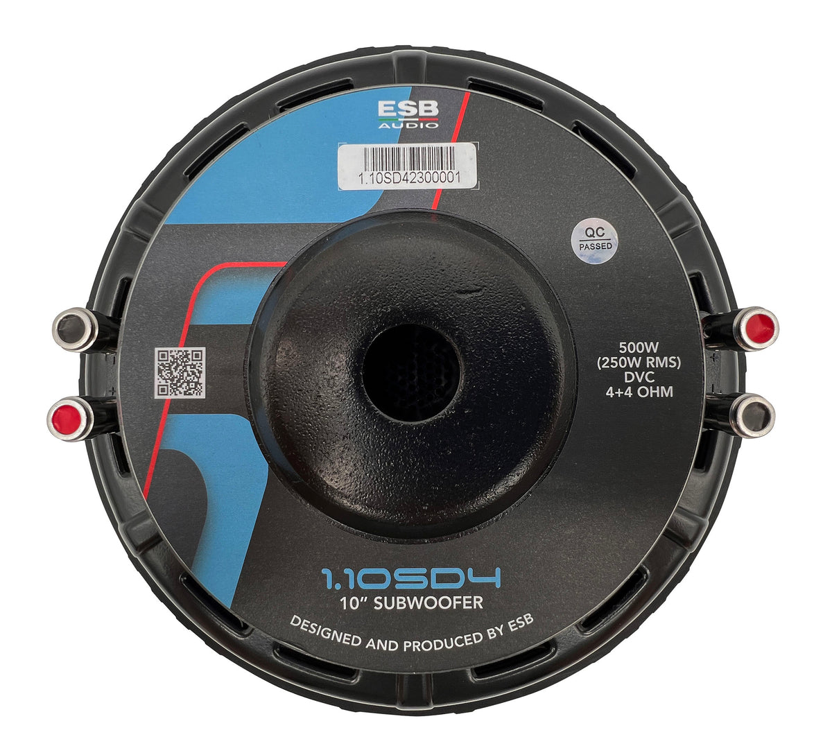 ESB 1.10SD4 - 1000 Series 250mm Shallow Subwoofer (4+4 Ohm)