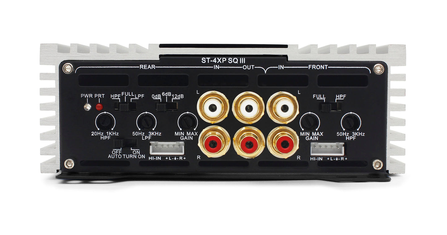 ST-4XP SQ III | Zapco STX-III Series 4-Ch 1000 watt Class AB Sound Quality Amplifier