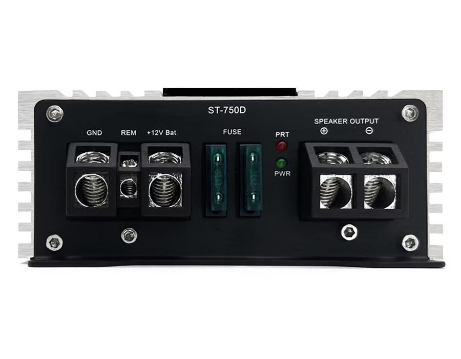 ST-750D | Zapco ST-D Compact Series 1-Ch 400 watt Class D Compact Amplifier