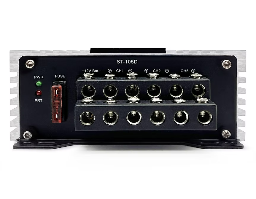 ST-105D | Zapco ST-D Compact Series 5-Ch 360 watt Class D Compact Amplifier