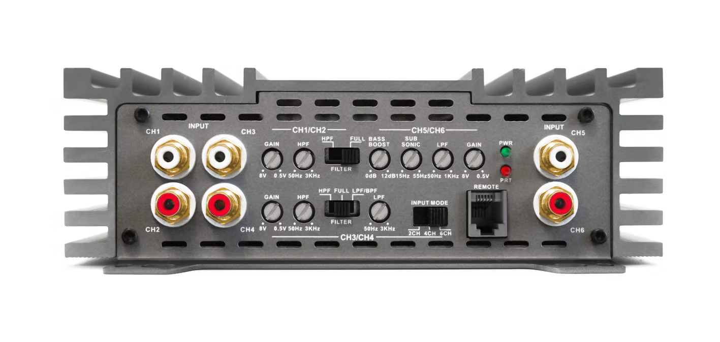 Z-150.6 II | Zapco Z-II Series 6-Ch 900 watt Class A/B Sound Quality Amplifier