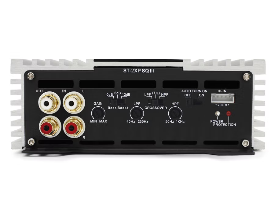 ST-2XP SQ III | Zapco STX-III Series 2-Ch 500 watt Class AB Sound Quality Amplifier