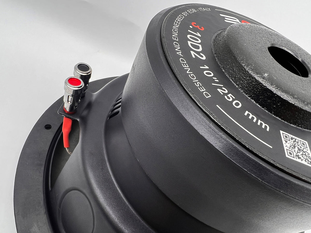 ESB 3.10D2 - 3000 Series 250mm DVC 2+2 Ohm Subwoofer