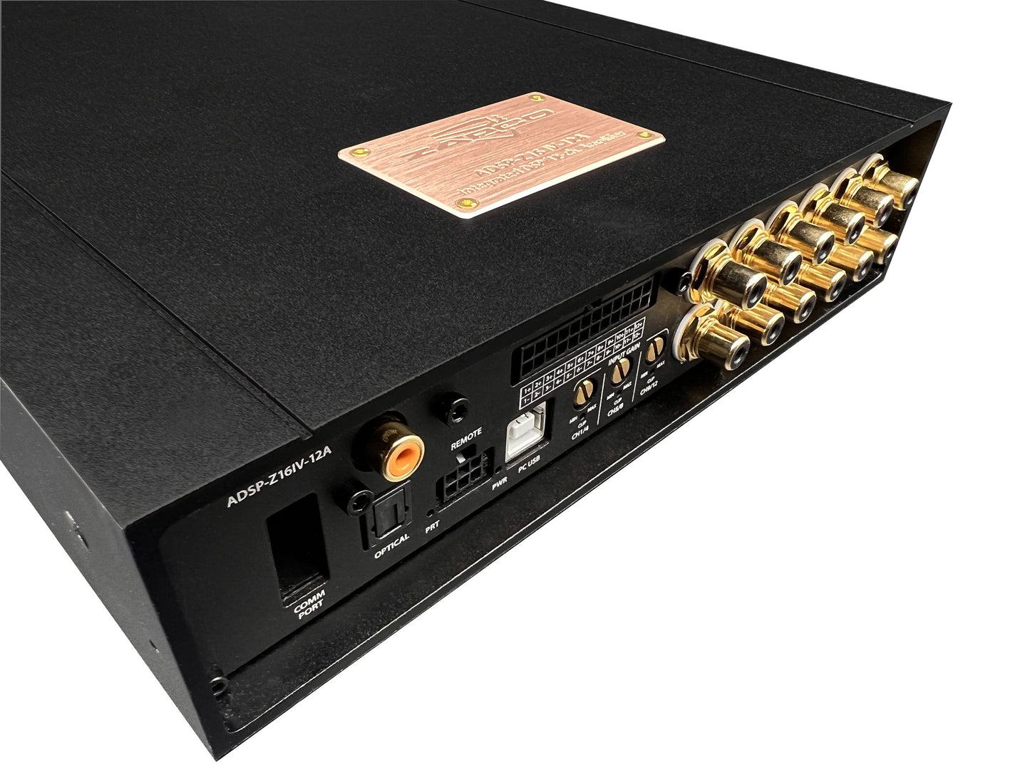 ADSP-Z16 IV-12A | Zapco DSP IV Series Integrated 16-Ch. DSP / 12-Ch. 960 watt Class D Amplifier