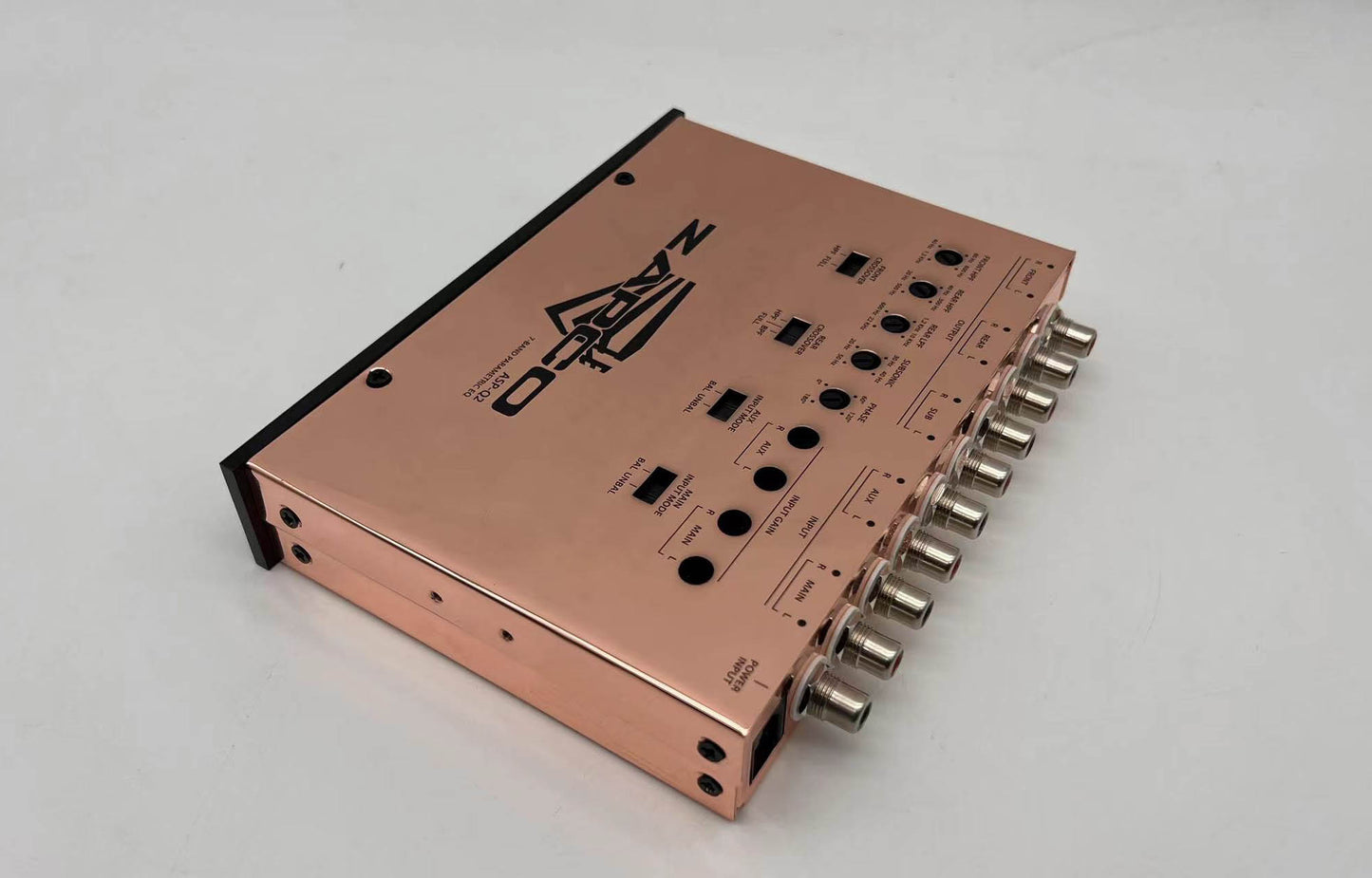 ASP-Q2 | Zapco ASP Series 7-Band Parametric EQ/Crossover