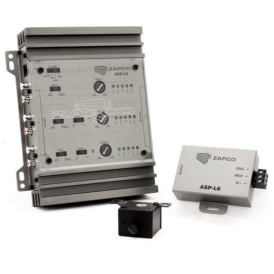 ASP-L6 | Zapco ASP Series 6-Ch. Signal Line Driver