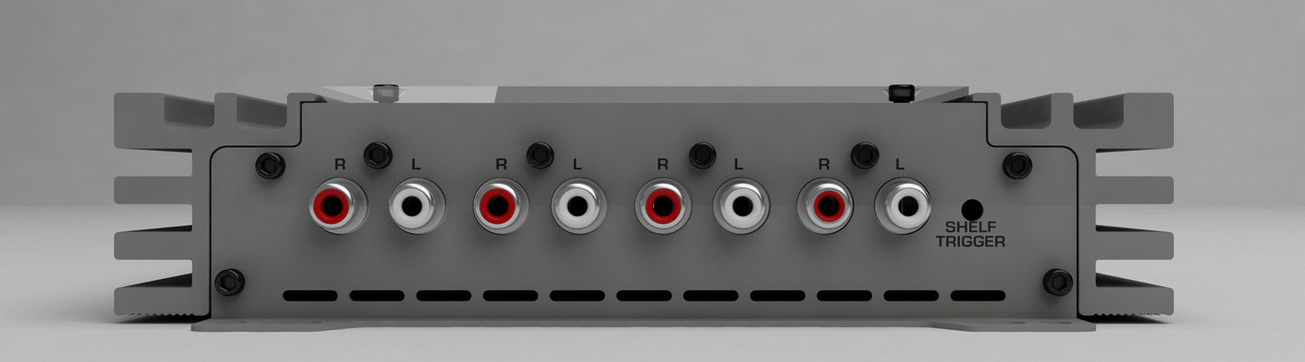 ASP-OE8 | Zapco ASP Series 8-Ch. OEM Speaker Level to Preamp with Bass Recovery