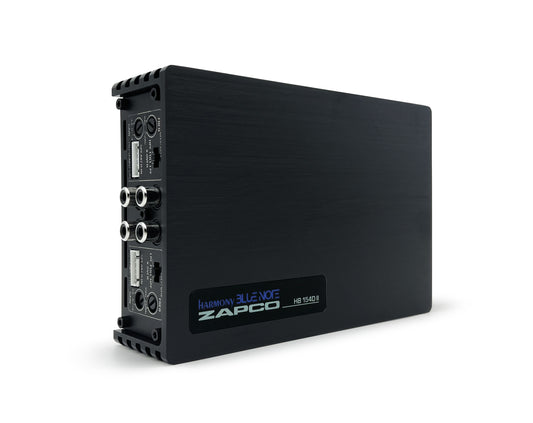 HB 154D II | Zapco Harmony HB II Series 4-Ch 600 watt Full Range Class D Amplifier