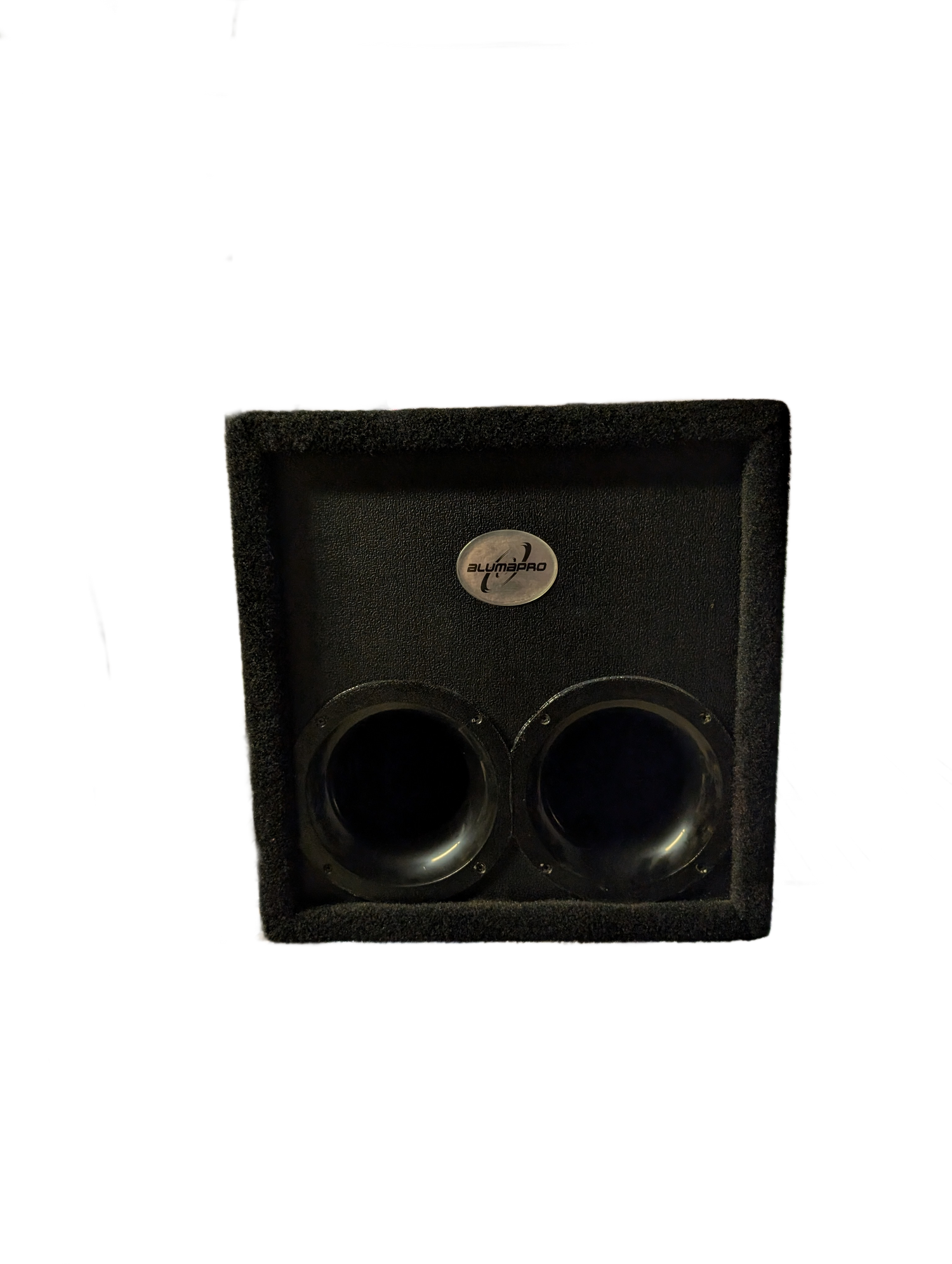 Alumapro BP-12 12-inch bandpass subwoofer enclosure — hand-built USA car audio
