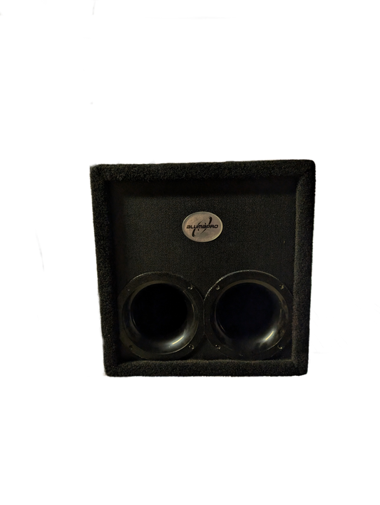 Alumapro BP-12 12-inch bandpass subwoofer enclosure — hand-built USA car audio
