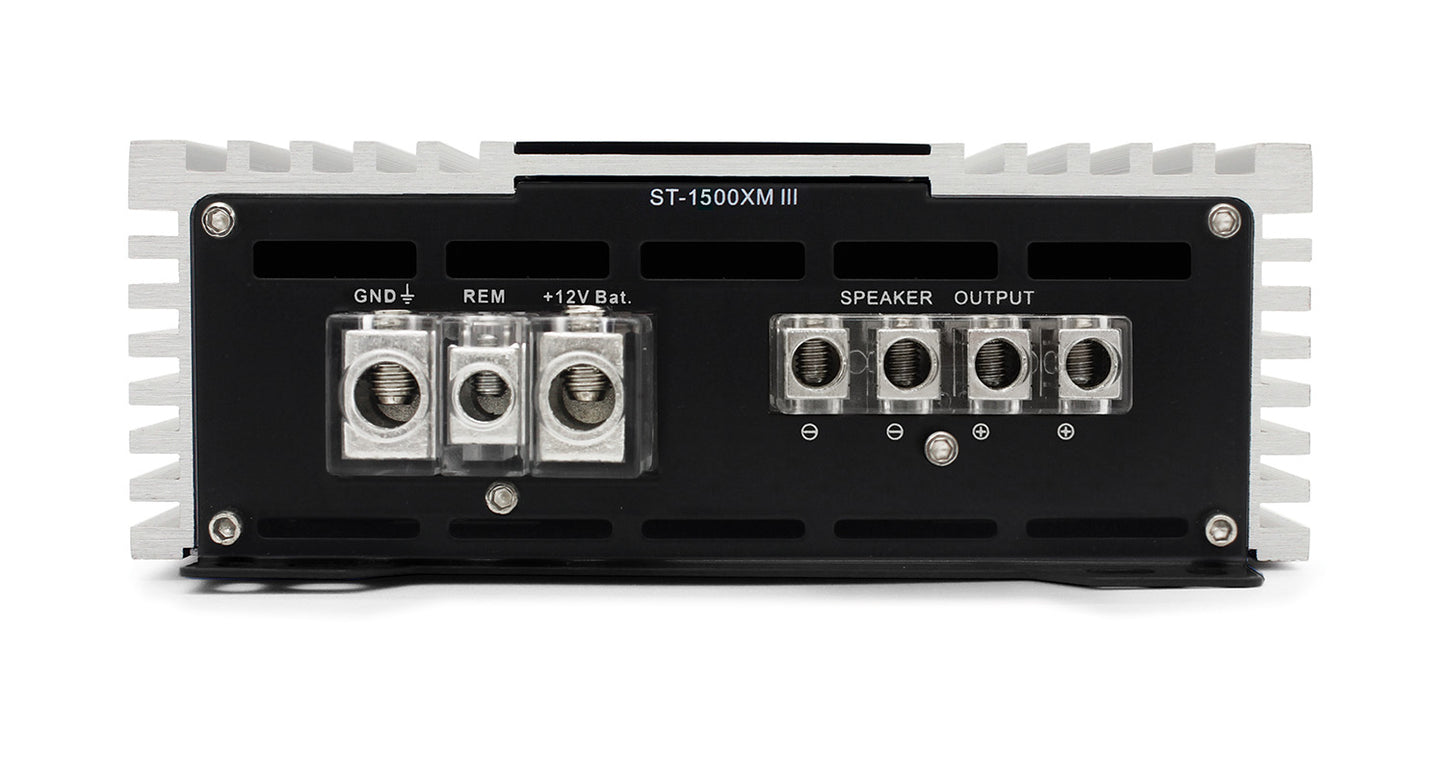 ST-1500XM III | Zapco STX-III Series 1Ch 1500 watt Mono Class D Amplifier