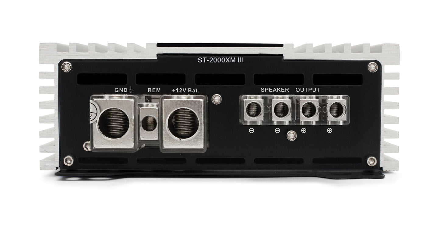 ST-2000XM III | Zapco STX-III Series 1Ch 2000 watt Mono Class D Amplifier