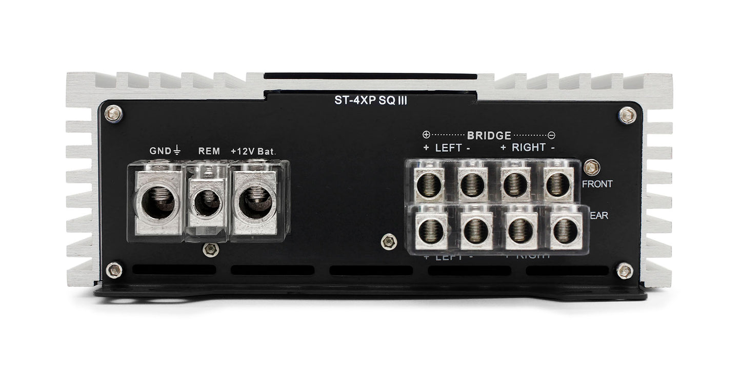 ST-4XP SQ III | Zapco STX-III Series 4-Ch 1000 watt Class AB Sound Quality Amplifier