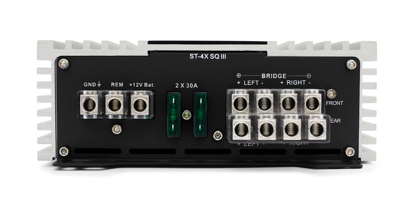 ST-4X SQ III | Zapco STX-III Series 4-Ch 1000 watt Class ABSound Quality Amplifier